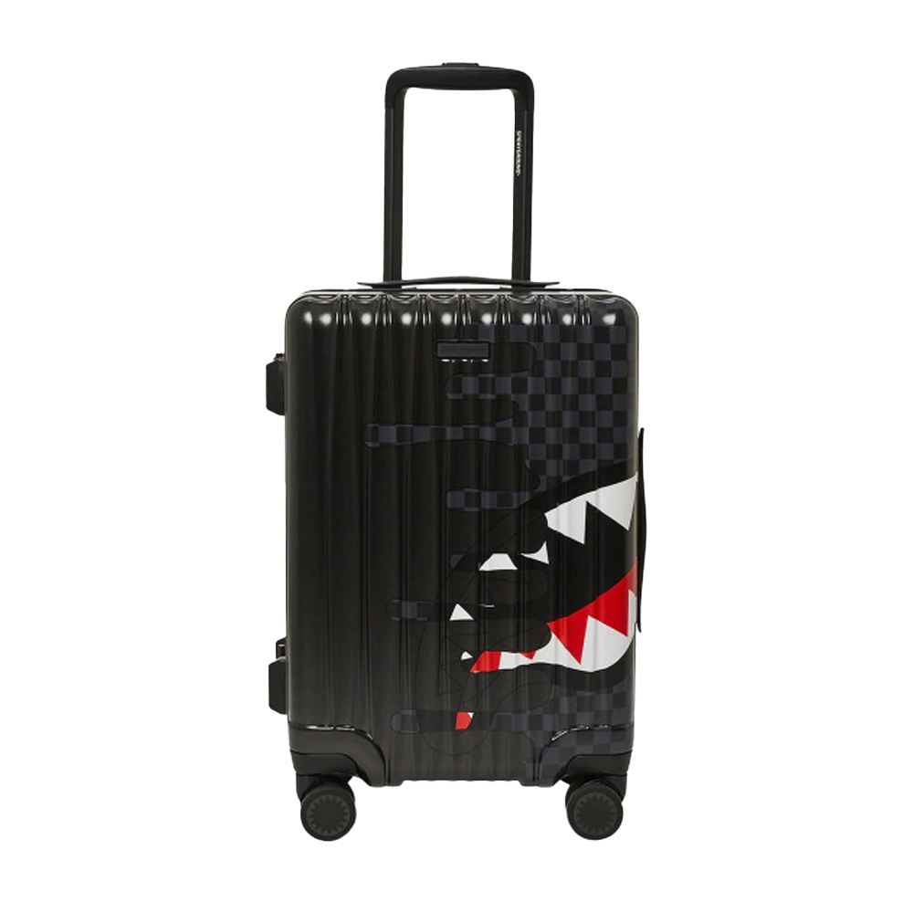 SPRAYGROUND Unfinished Drip Carry-On Hard Luggage Unisex Βαλίτσα  - Μαύρο