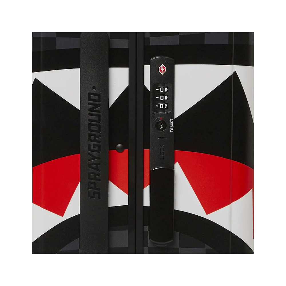 SPRAYGROUND Unfinished Drip Carry-On Hard Luggage Unisex Βαλίτσα  - 5