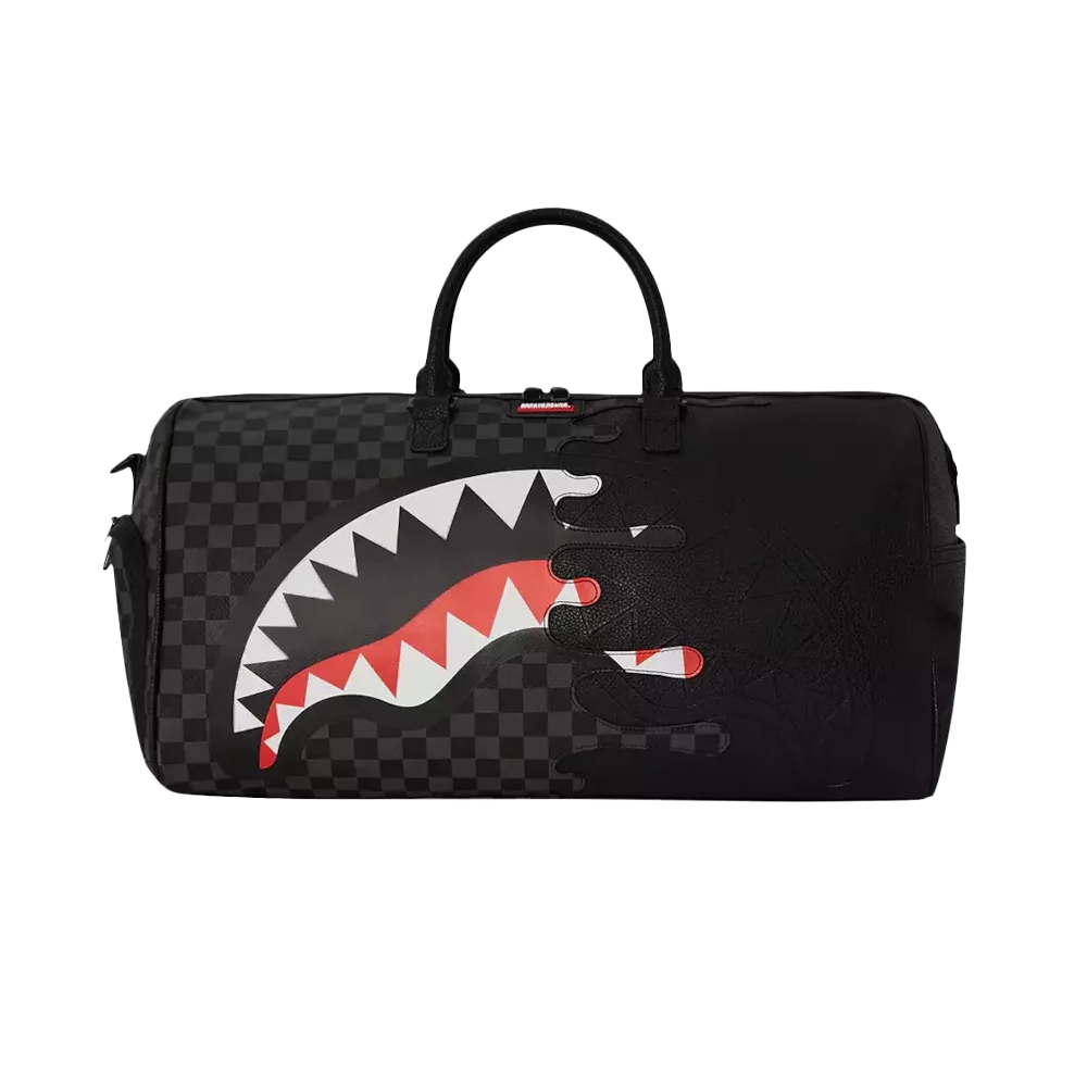SPRAYGROUND Unfinished Shark Duffle Unisex Σακ Βουαγιάζ  - Μαύρο