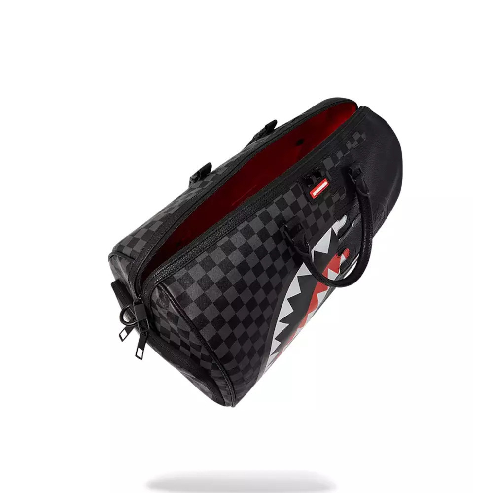 SPRAYGROUND Unfinished Shark Duffle Unisex Σακ Βουαγιάζ  - 4
