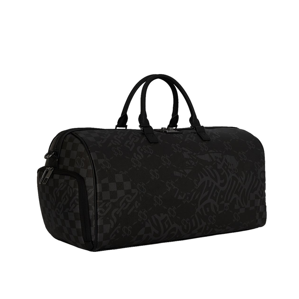 SPRAYGROUND 3AM Check Pttern Large Duffle Unisex Σακ Βουαγιάζ  - 3