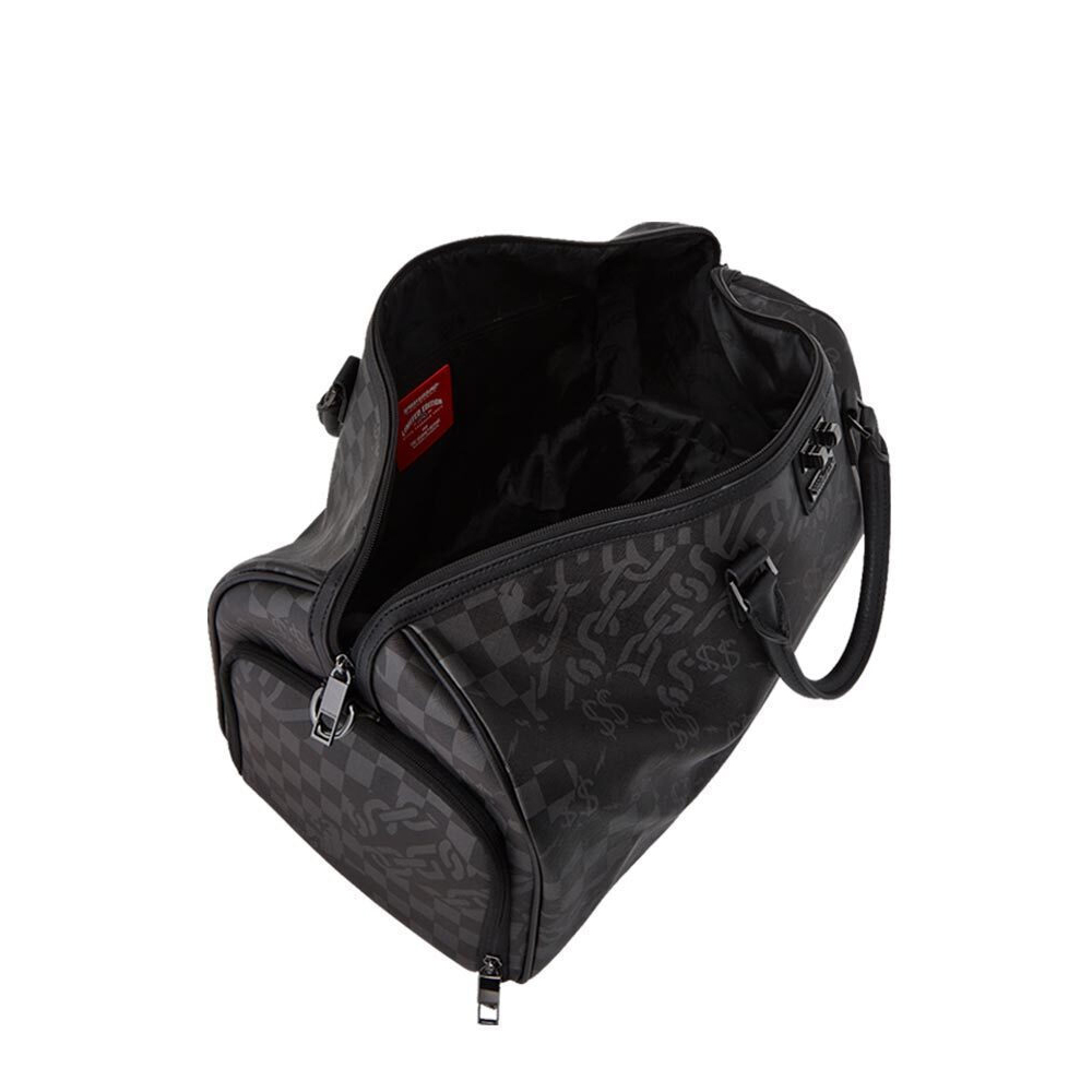 SPRAYGROUND 3AM Check Pttern Large Duffle Unisex Σακ Βουαγιάζ  - 4