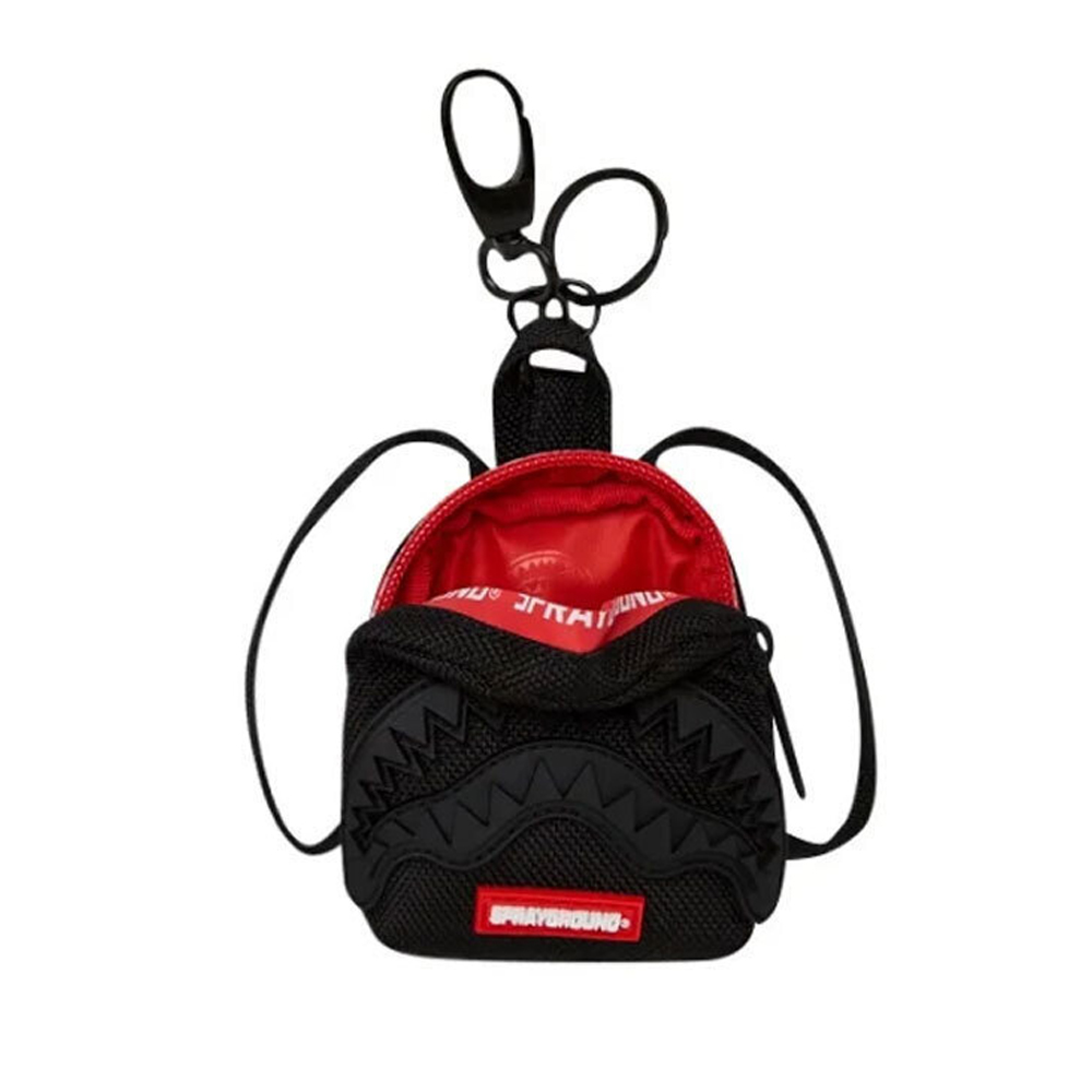 SPRAYGROUND Printed Zipper Shark Keychain Unisex Μπρελόκ - 4