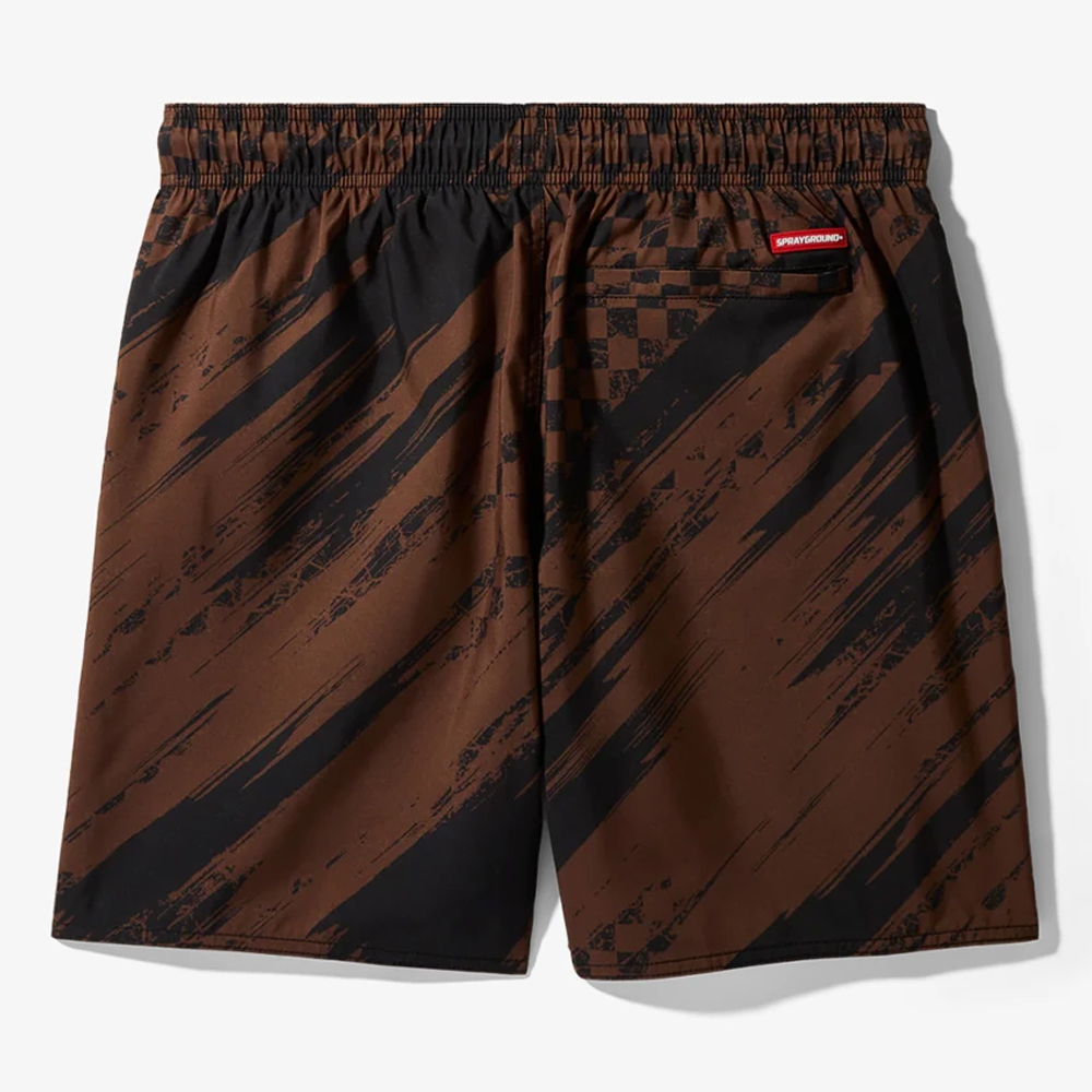 SPRAYGROUND Smeared Grunge Swim Short Ανδρικό Μαγιό Σορτς - 2