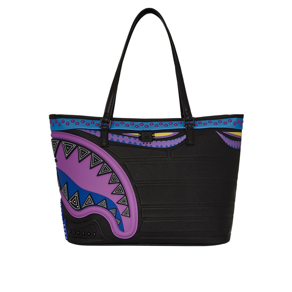 SPRAYGROUND Ai Wonderland Purple Tote  Γυναικεία Τσάντα 'Ωμου  - 2