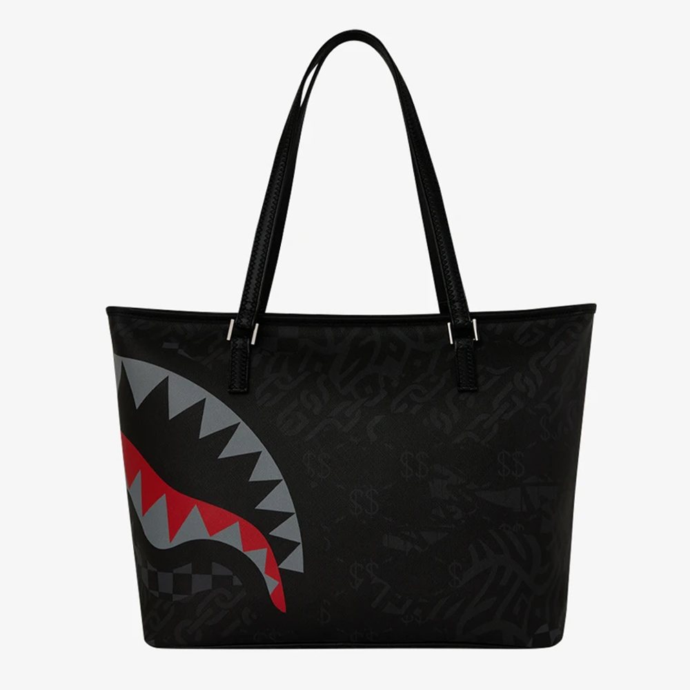 SPRAYGROUND 4am Red Shark Tote Γυναικεία Τσάντα Ώμου - 2
