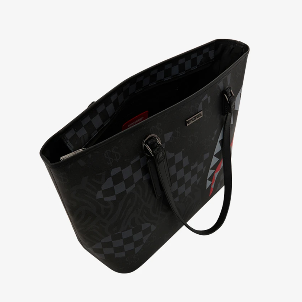 SPRAYGROUND 4am Red Shark Tote Γυναικεία Τσάντα Ώμου - 3