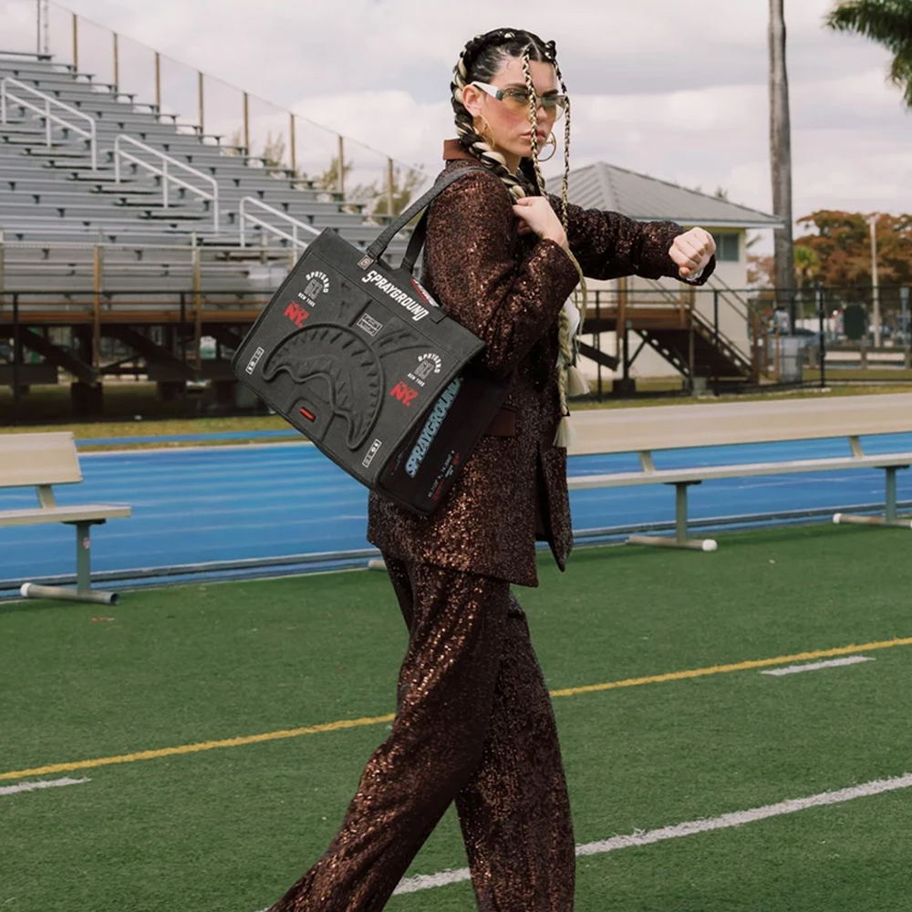 SPRAYGROUND Rebel With A Cause Tortuga Tote Γυναικεία Τσάντα Ώμου - 4