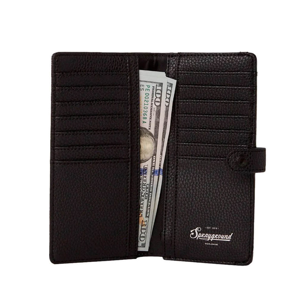 SPRAYGROUND Sg3d Blackout Long Single Fold Wallet Unisex  Πορτοφόλι - 3