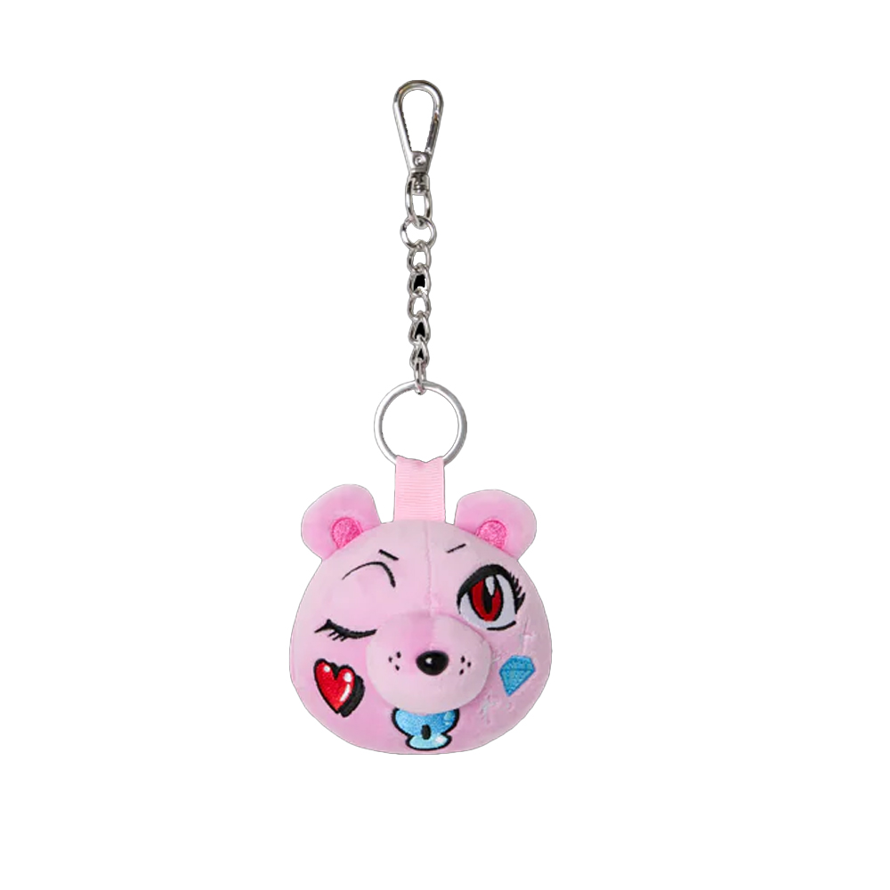 SPRAYGROUND Cutie Bear Head Keychain Γυναικείο Μπρελόκ - Ροζ
