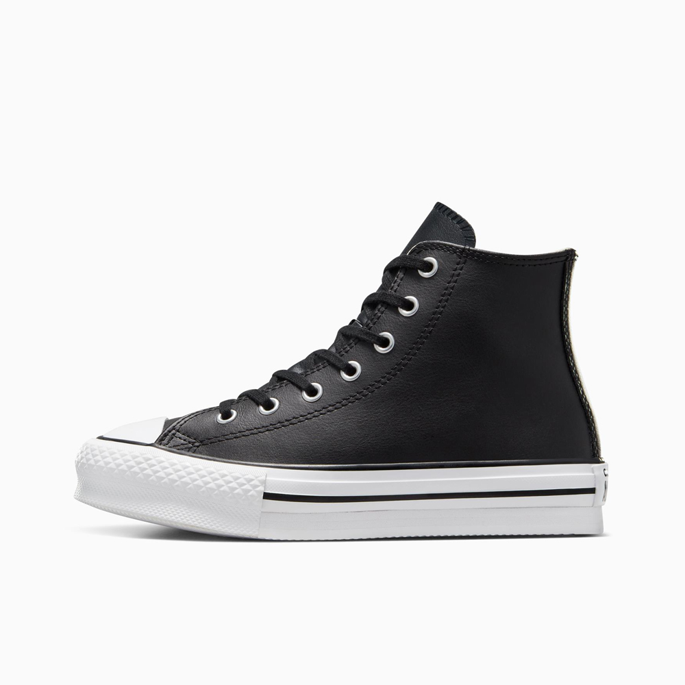 CONVERSE Chuck Taylor All Star Lift Platform Leather Παιδικά Μποτάκια - 2