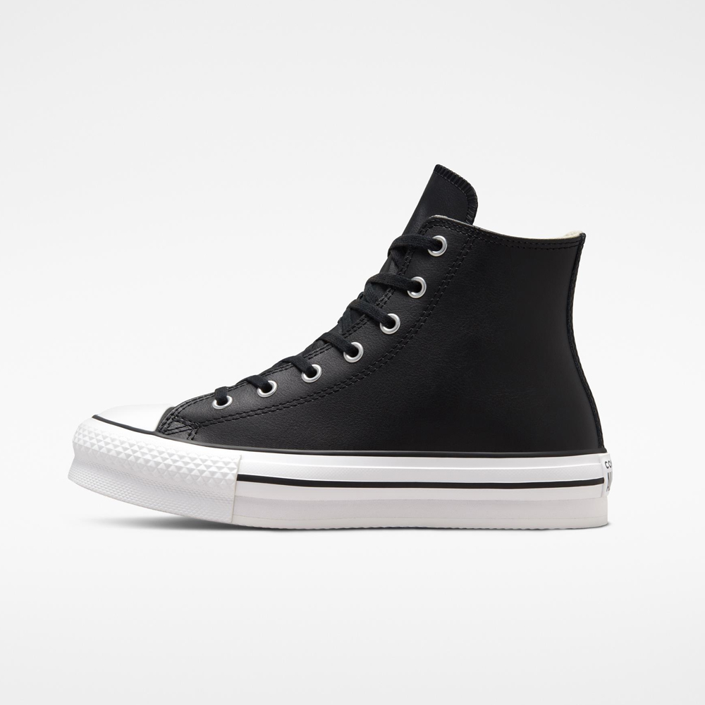 CONVERSE Chuck Taylor All Star Lift Platform Leather Παιδικά/Εφηβικά Μποτάκια - 2