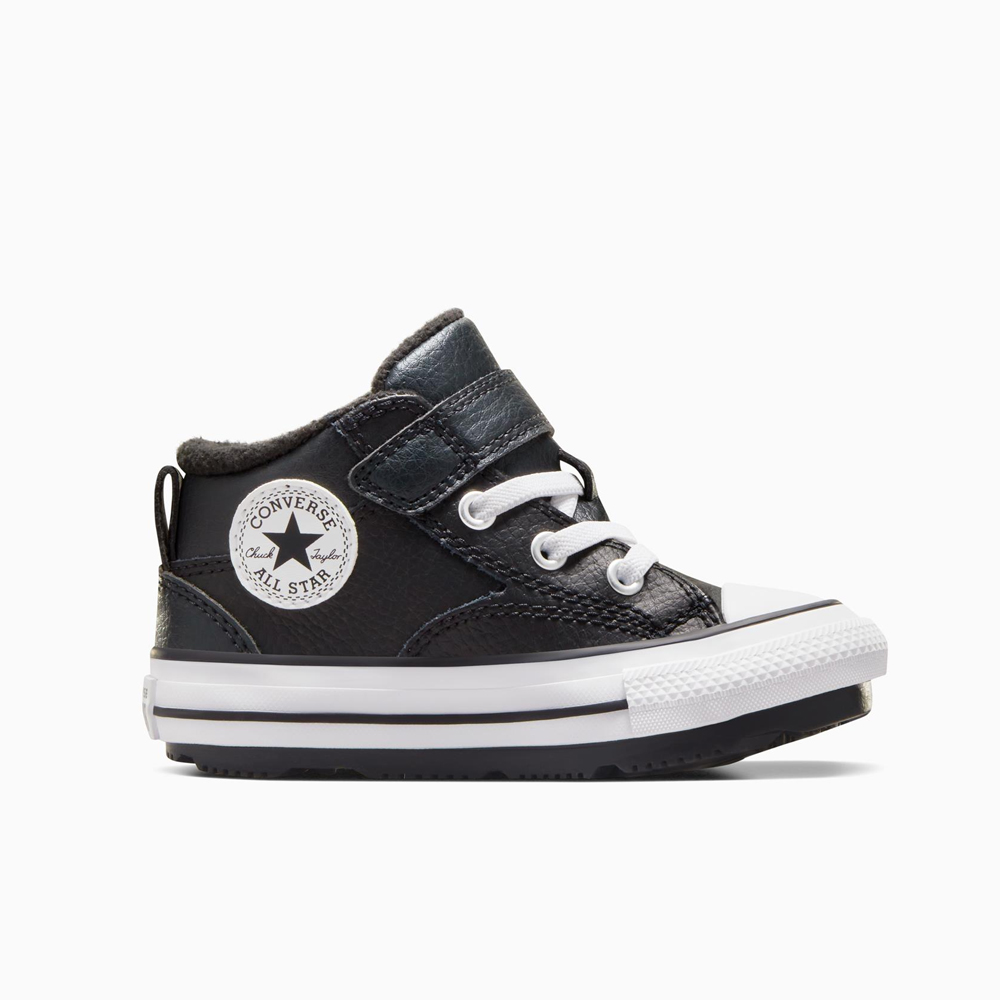 CONVERSE Chuck Taylor All Star Malden Street Boot Βρεφικά/Παιδικά Μποτάκια - Μαύρο