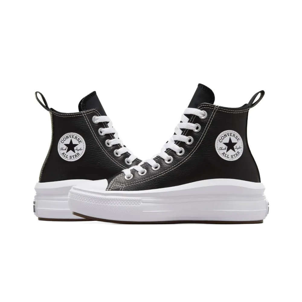 CONVERSE Chuck Taylor All Star Move Platform Leather Παιδικά/Εφηβικά Sneakers Μποτάκια - 5