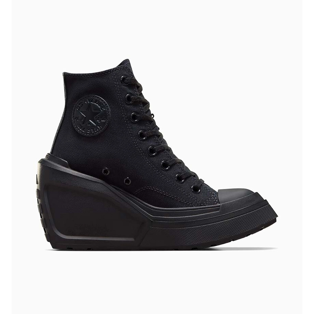 CONVERSE Chuck 70 Deluxe Wedge Hi Γυναικεία Μποτάκια - Μαύρο