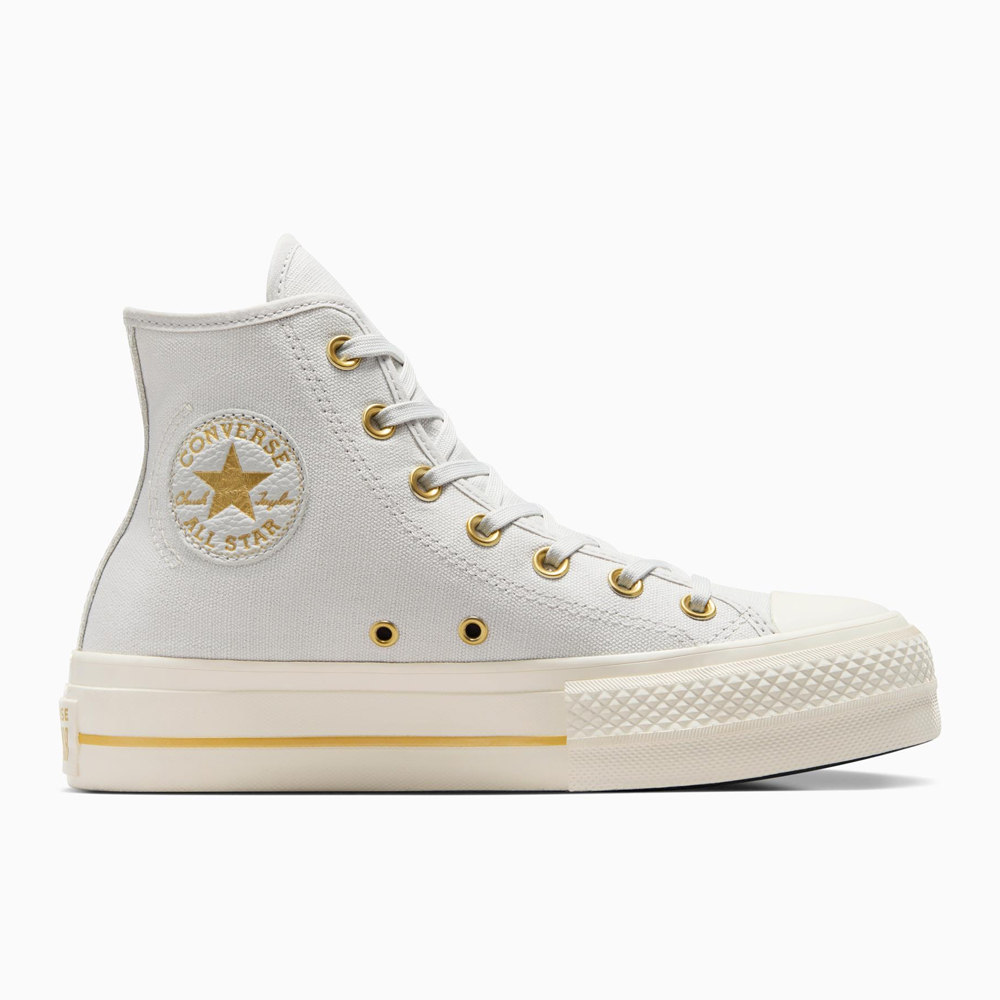 CONVERSE Chuck Taylor All Star Lift Platform Tailored Lines Γυναικεία Μποτάκια - Γκρι