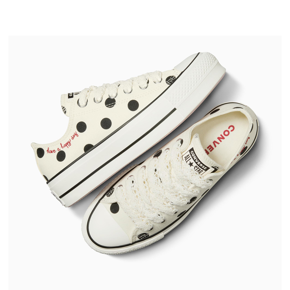 CONVERSE Chuck Taylor All Star Lift Platform Polka Dots Γυναικεία Sneakers  - 2