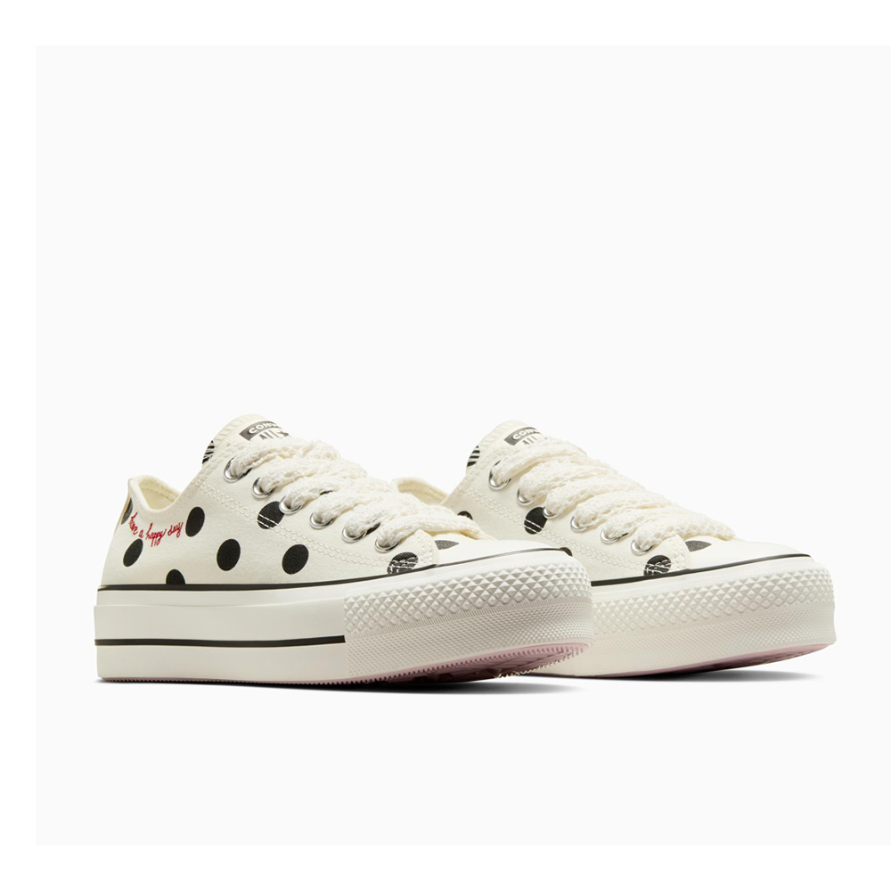 CONVERSE Chuck Taylor All Star Lift Platform Polka Dots Γυναικεία Sneakers  - 3