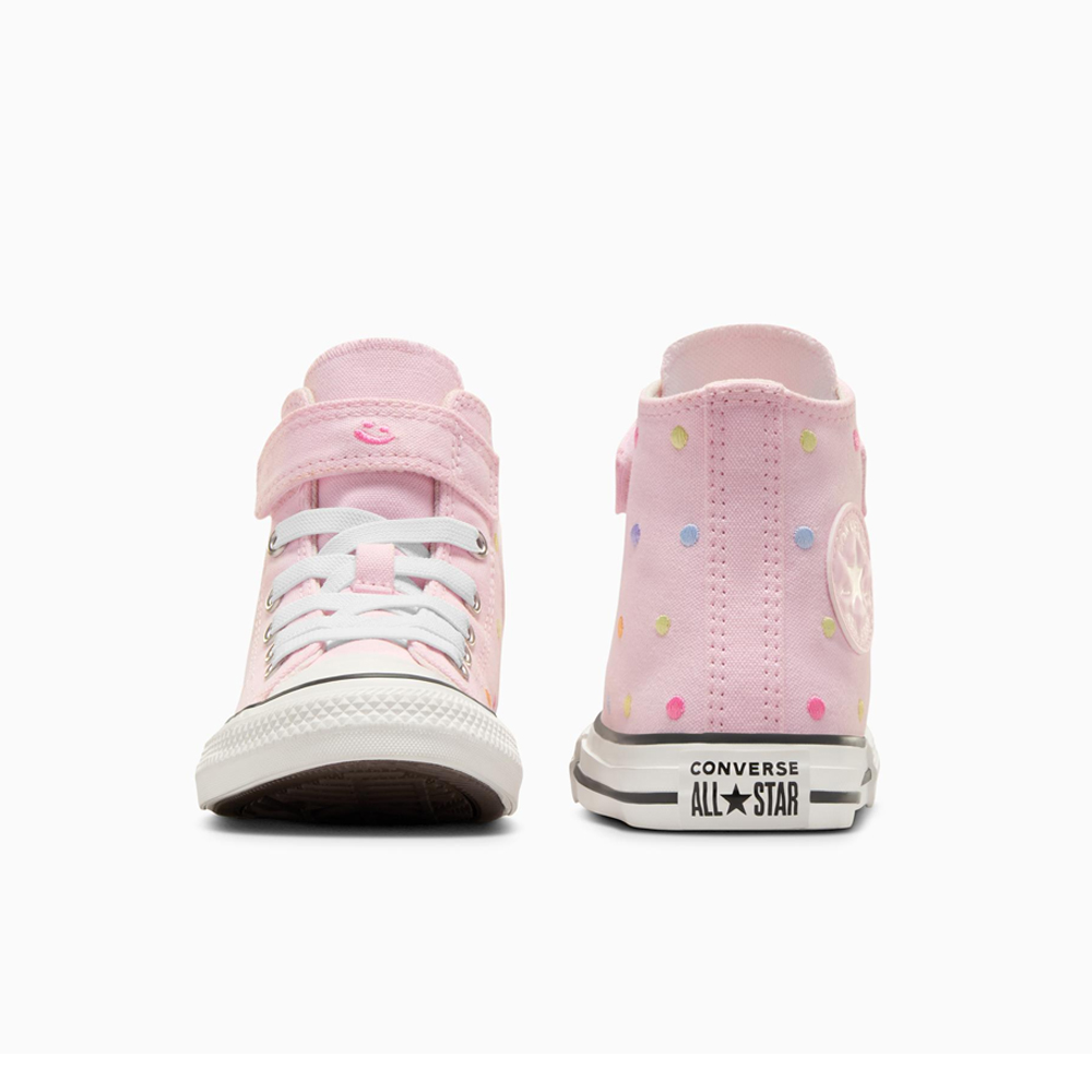 CONVERSE Chuck Taylor All Star Embroidered Polka Dots Easy On Παιδικά Sneakers  - 4