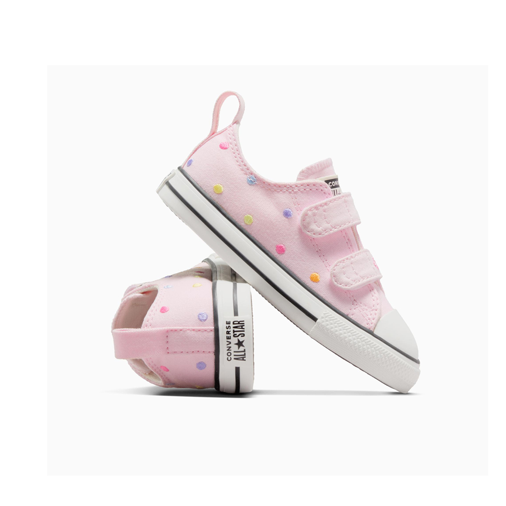 CONVERSE Chuck Taylor All Star Embroidered Polka Dots Easy On Παιδικά Sneakers  - 4