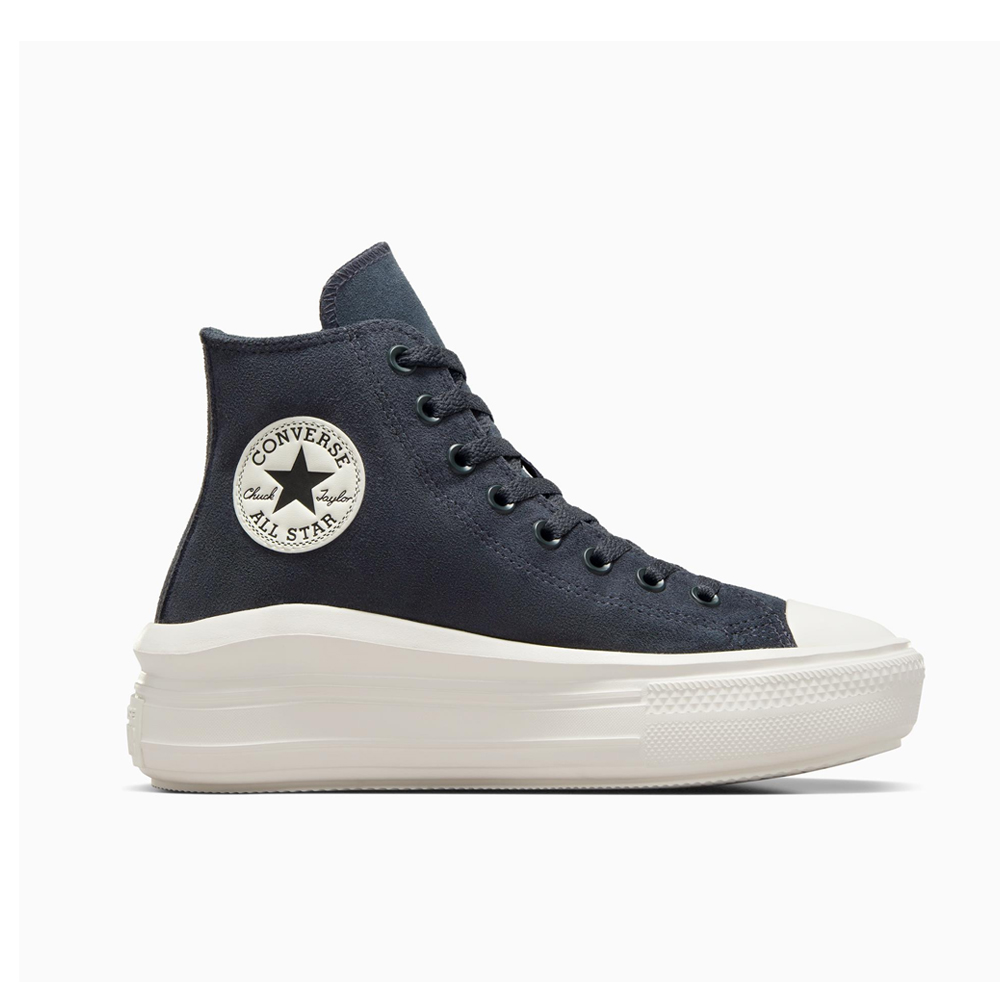 CONVERSE Chuck Taylor All Star Move Platform Colorful Suede Γυναικεία Μποτάκια - Γκρι