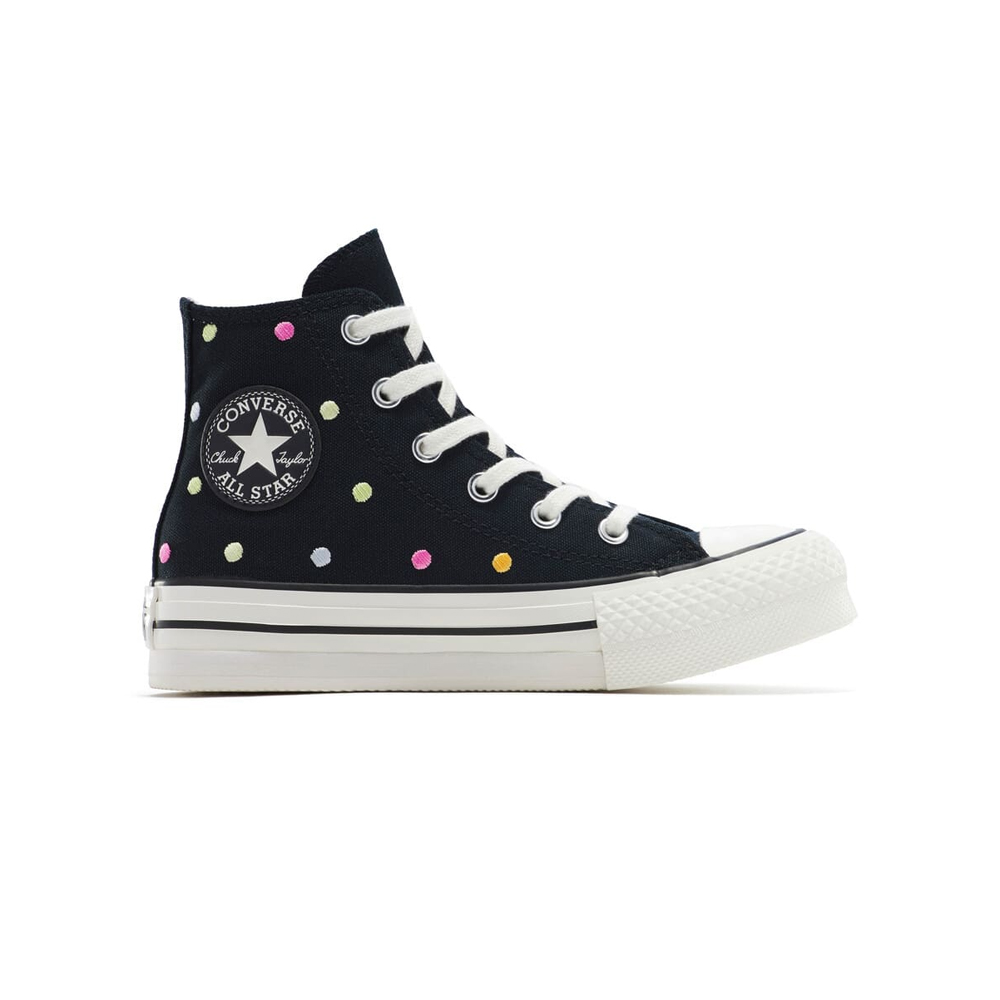 CONVERSE Chuck Taylor All Star Eva Lift Παιδικά Sneakers - Μαύρο