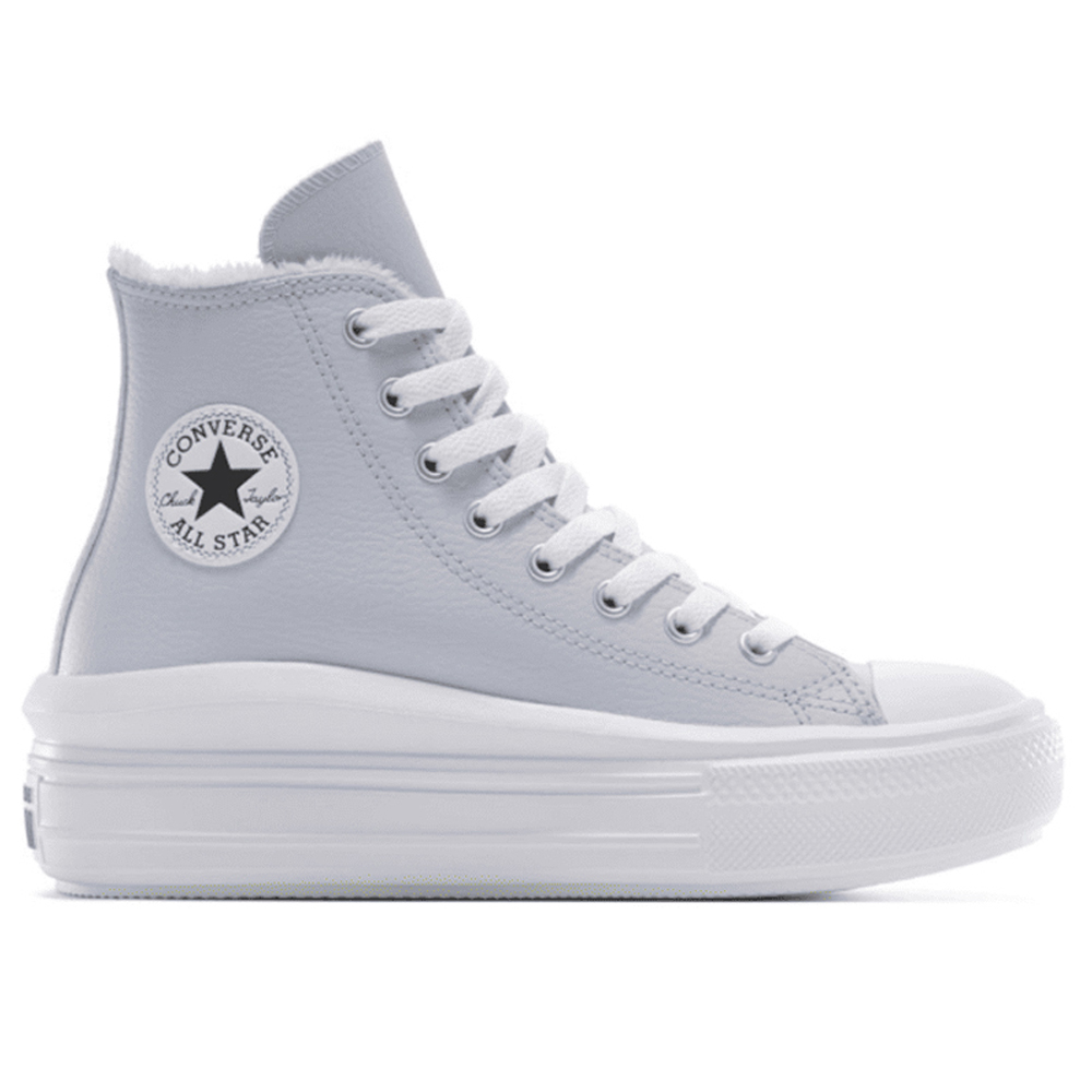 CONVERSE Chuck Taylor All Star Move Platform Παιδικά Sneakers - Γκρι