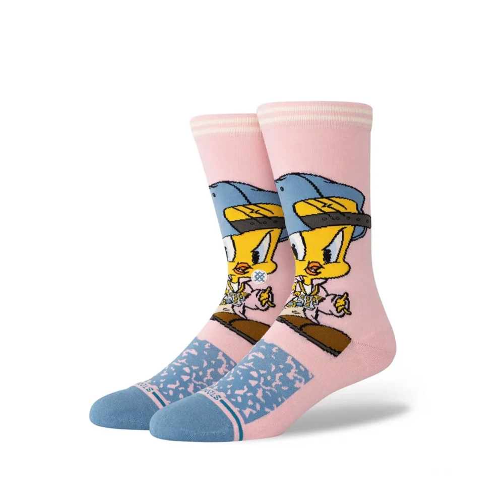 STANCE Tweety Crew Unisex Κάλτσες - Ροζ