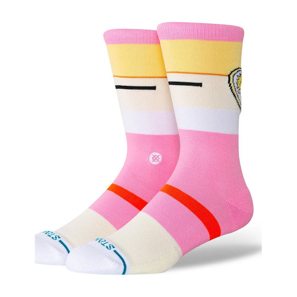 STANCE Helga Crew Unisex Κάλτσες - Ροζ