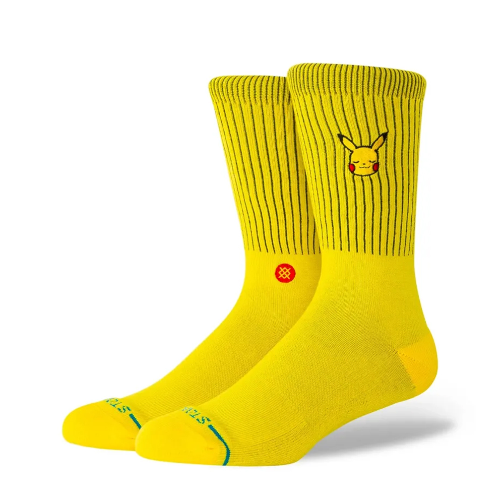 STANCE  Pikachu Crew Socks Unisex Κάλτσες - Κίτρινο