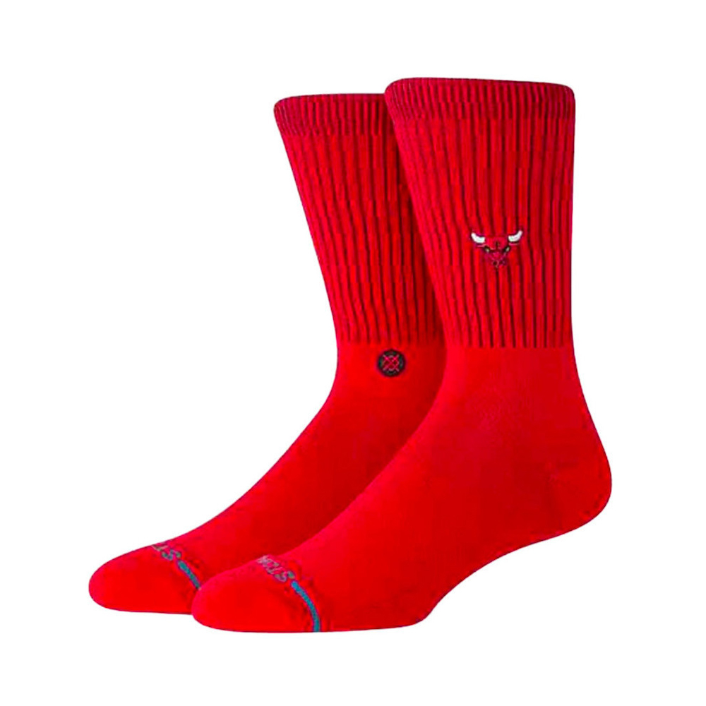 STANCE Bulls Badged Crew Unisex Κάλτσες - Κόκκινο