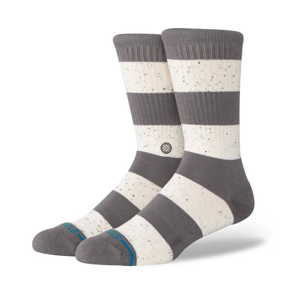 STANCE Nep Stripe Crew Unisex Κάλτσες - Γκρι