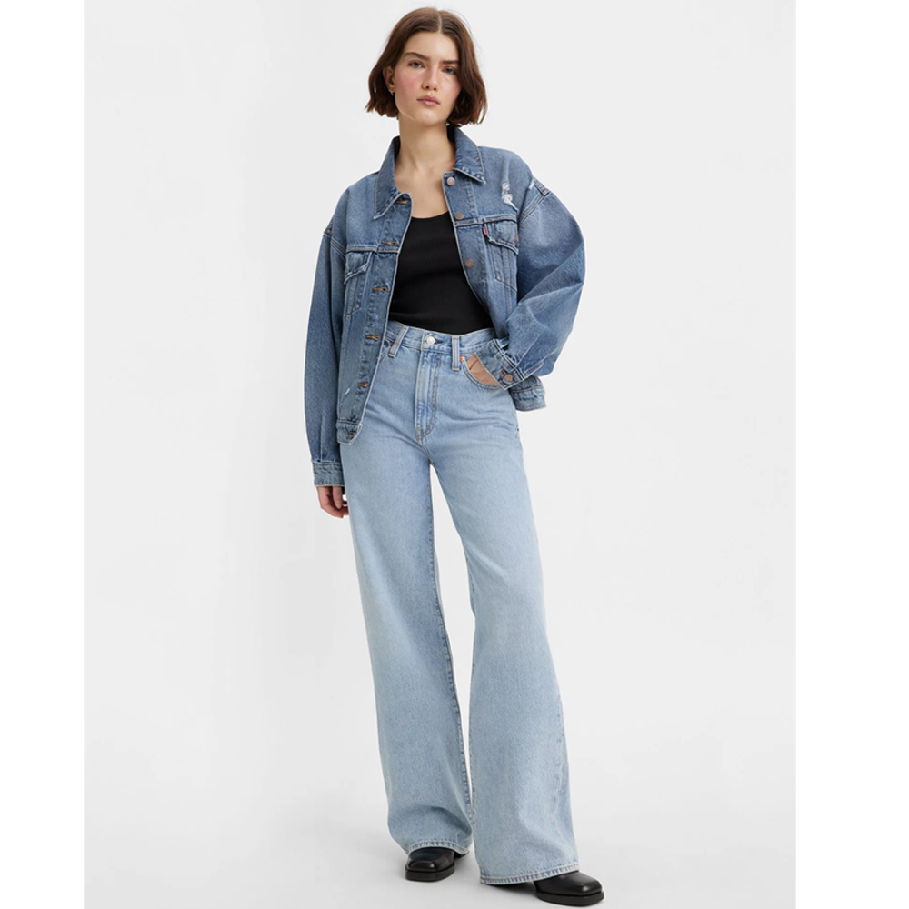 LEVI'S Ribcage Wide Leg Γυναικείο Τζιν Παντελόνι  - 2