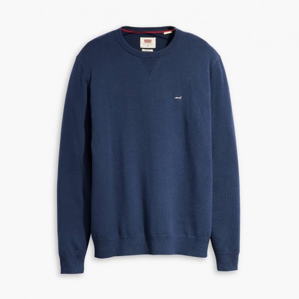 LEVI'S Lightweight Housemark Sweater Ανδρικό Πουλόβερ - Μπλε