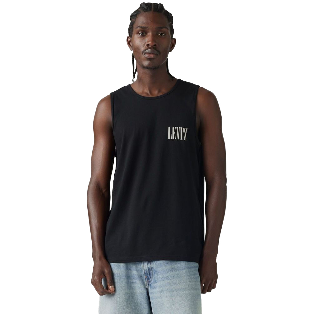 LEVI'S Graphic Power Ανδρικό Αμάνικο T-Shirt  - Μαύρο