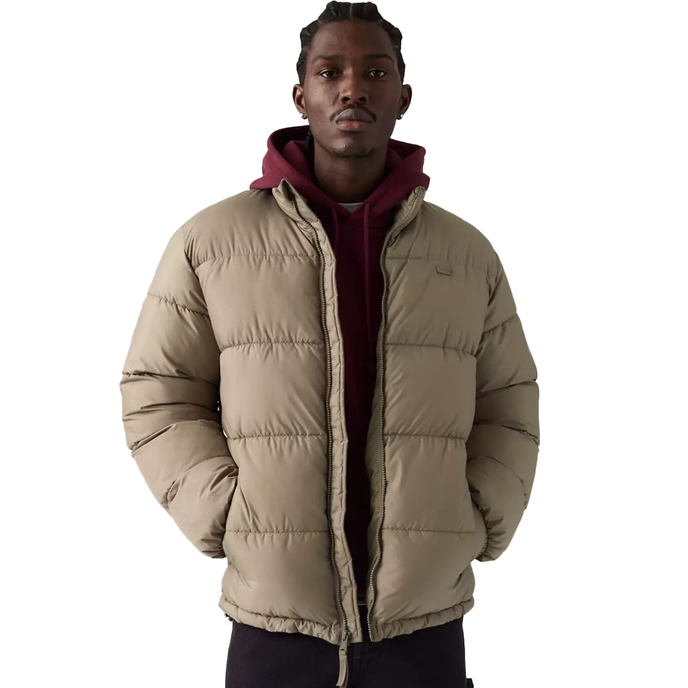 LEVI'S Piedmont Short Puffer Ανδρικό Μπουφάν - Καφέ