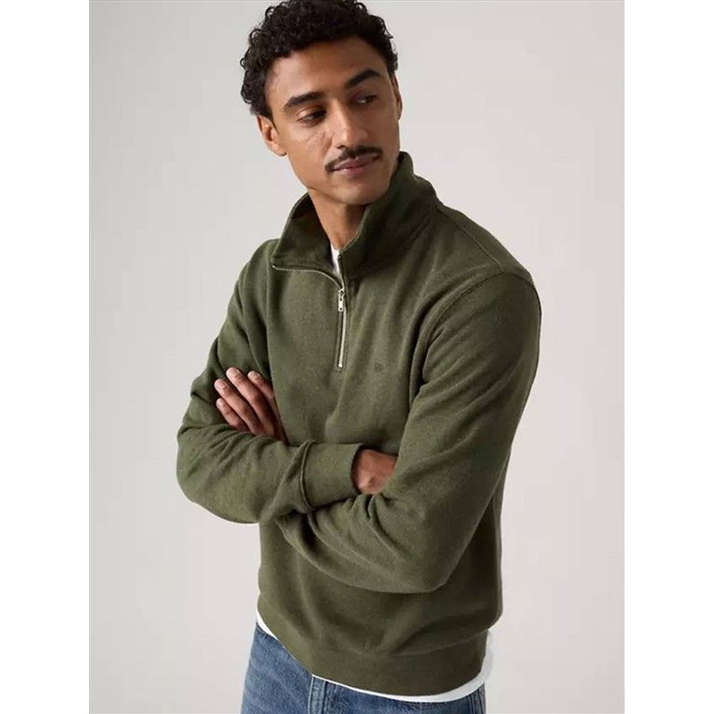 LEVI'S Original Housemark Quarter-Zip Pullover Ανδρικό Φούτερ - 3