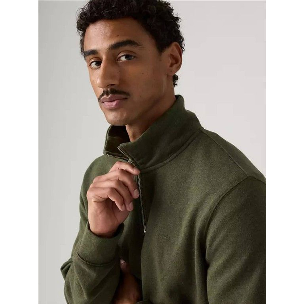 LEVI'S Original Housemark Quarter-Zip Pullover Ανδρικό Φούτερ - 4