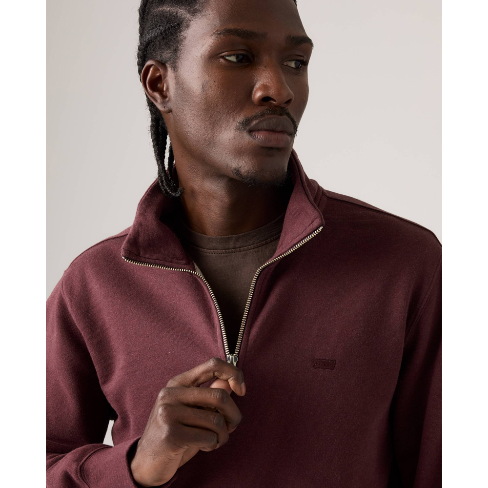 LEVI'S Original Housemark Quarter-Zip Pullover Ανδρικό Φούτερ - 3