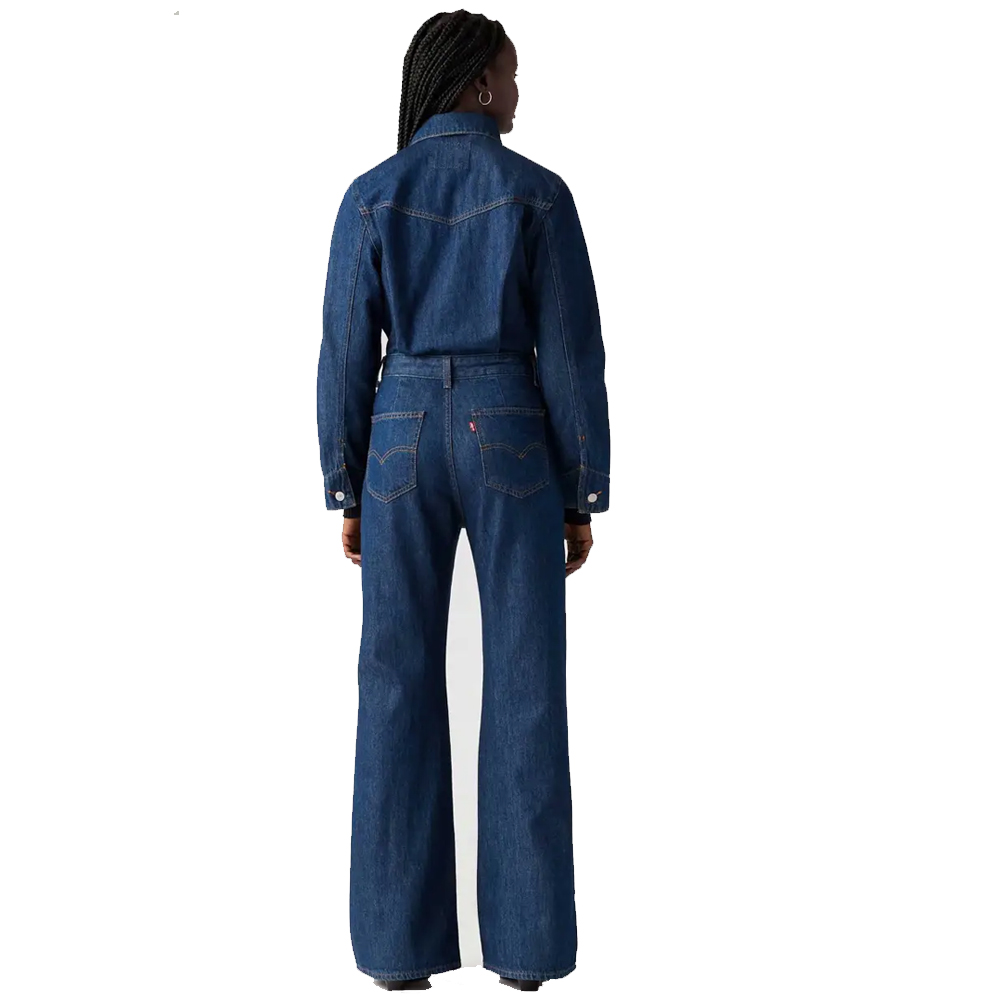 LEVI'S  Western  Jumpsuit Blue Γυναικεία Ολόσωμη Φόρμα Denim - 2