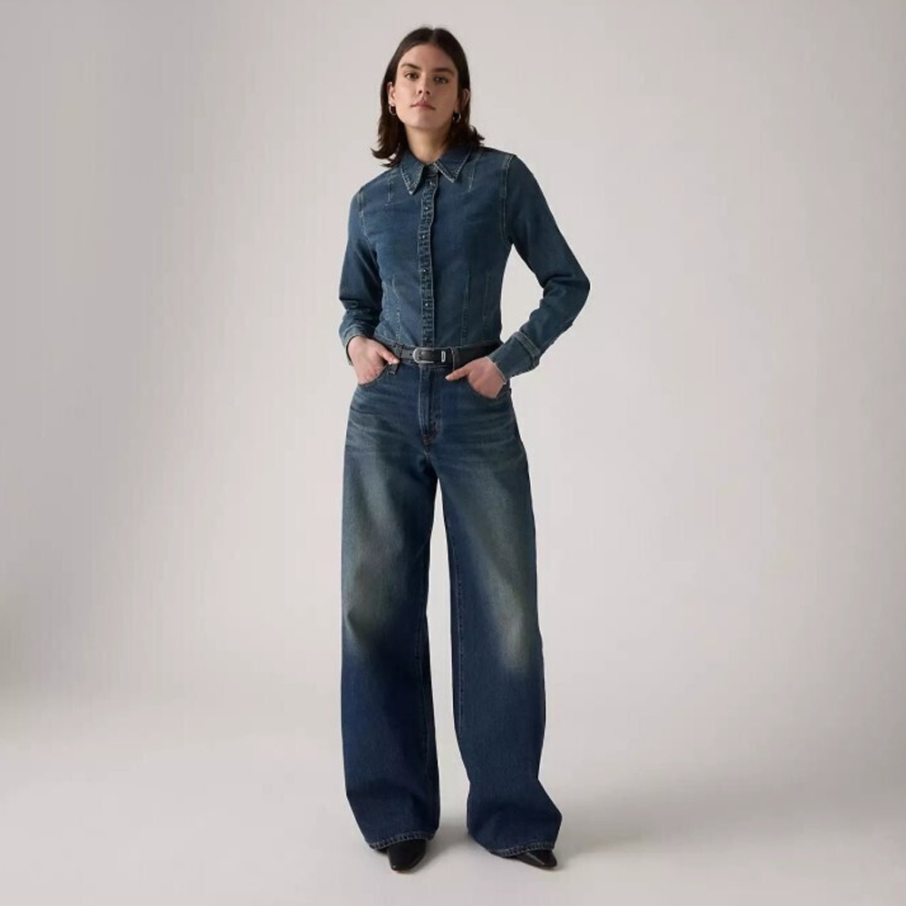 LEVI'S XL Straight Jeans Γυναικείο Τζιν Παντελόνι - 2