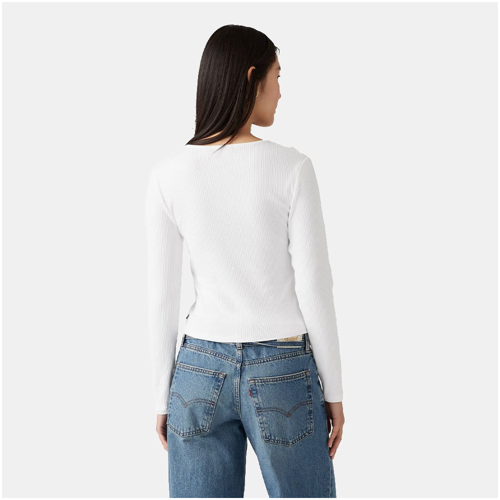 LEVI'S Muse Tee Γυναικεία Μπλούζα Cropped με μακρύ μανίκι - 2