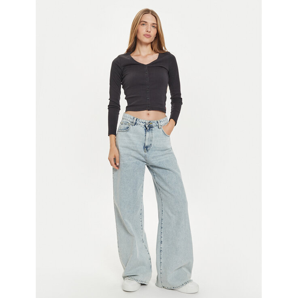 LEVI'S Muse Tee Γυναικεία Μπλούζα Cropped με μακρύ μανίκι - 4