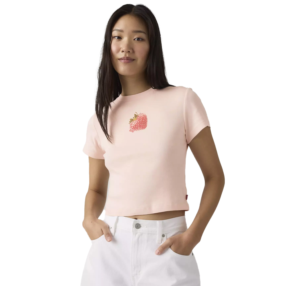 LEVI'S Graphic Essential Sporty Tee Γυναικείο T-Shirt - Ροζ