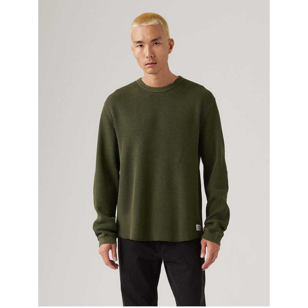 LEVI'S Long Sleeve Relaxed Thermal Tee  Ανδρική Μακρυμάνικη Μπλούζα - 2