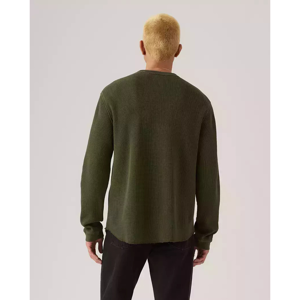 LEVI'S Long Sleeve Relaxed Thermal Tee  Ανδρική Μακρυμάνικη Μπλούζα - 3