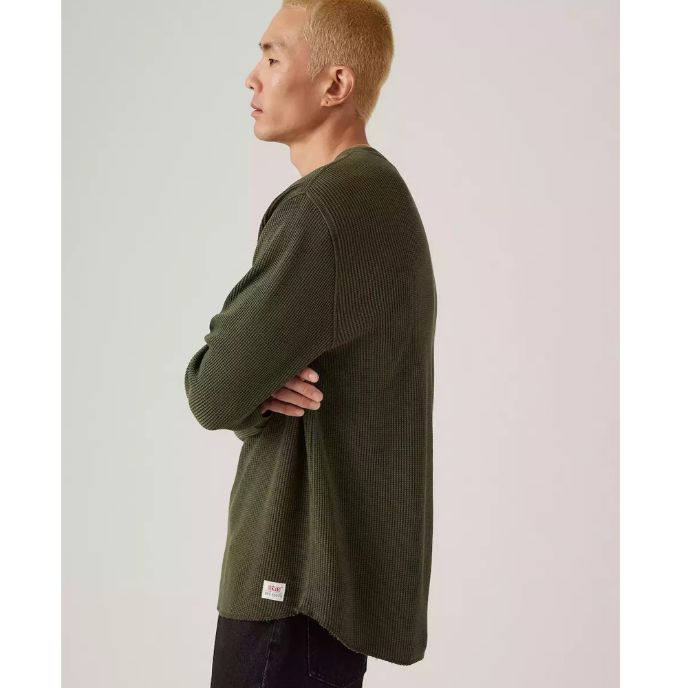 LEVI'S Long Sleeve Relaxed Thermal Tee  Ανδρική Μακρυμάνικη Μπλούζα - 4