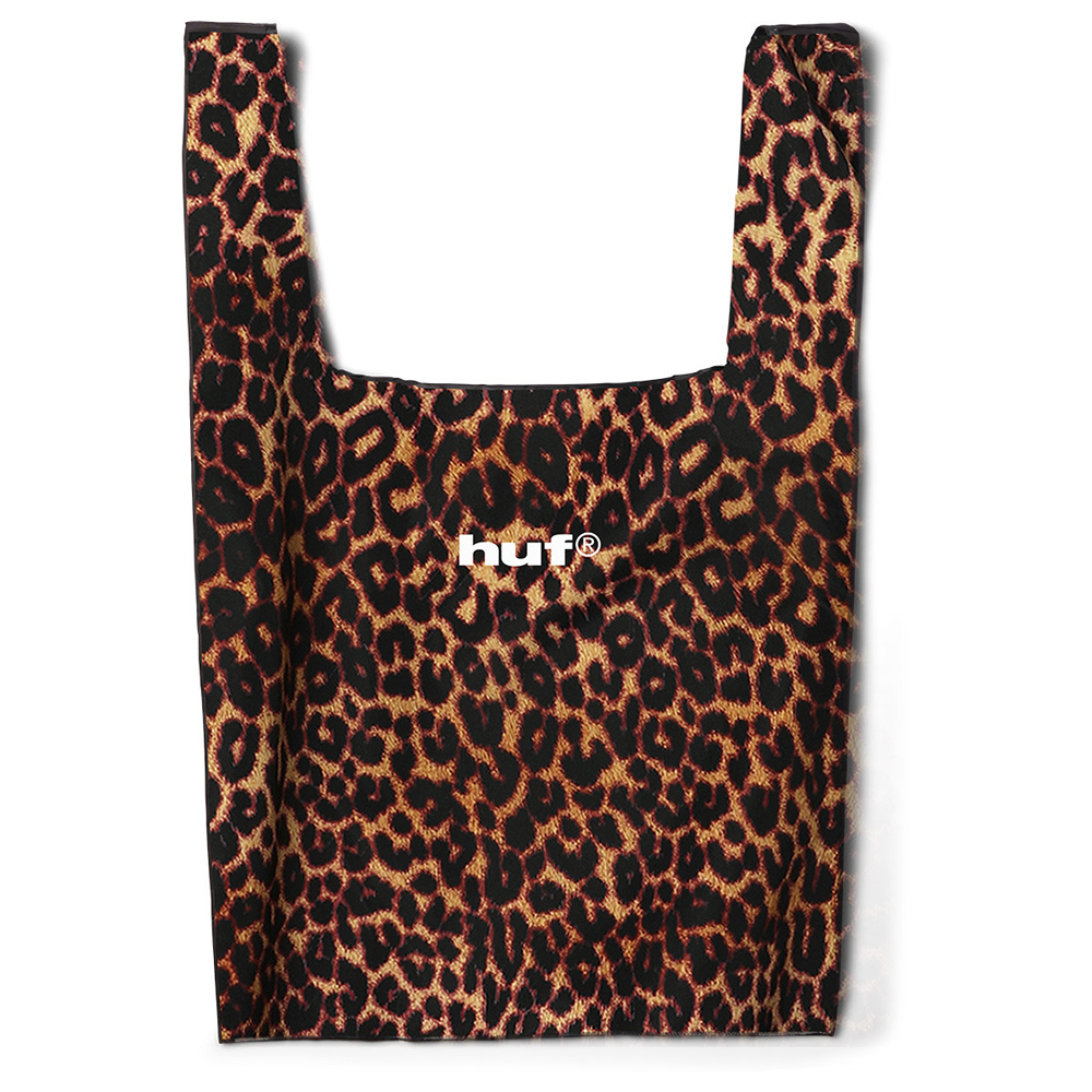 HUF Cheetah Packable Bag Unisex Τσάντα  - Μαύρο