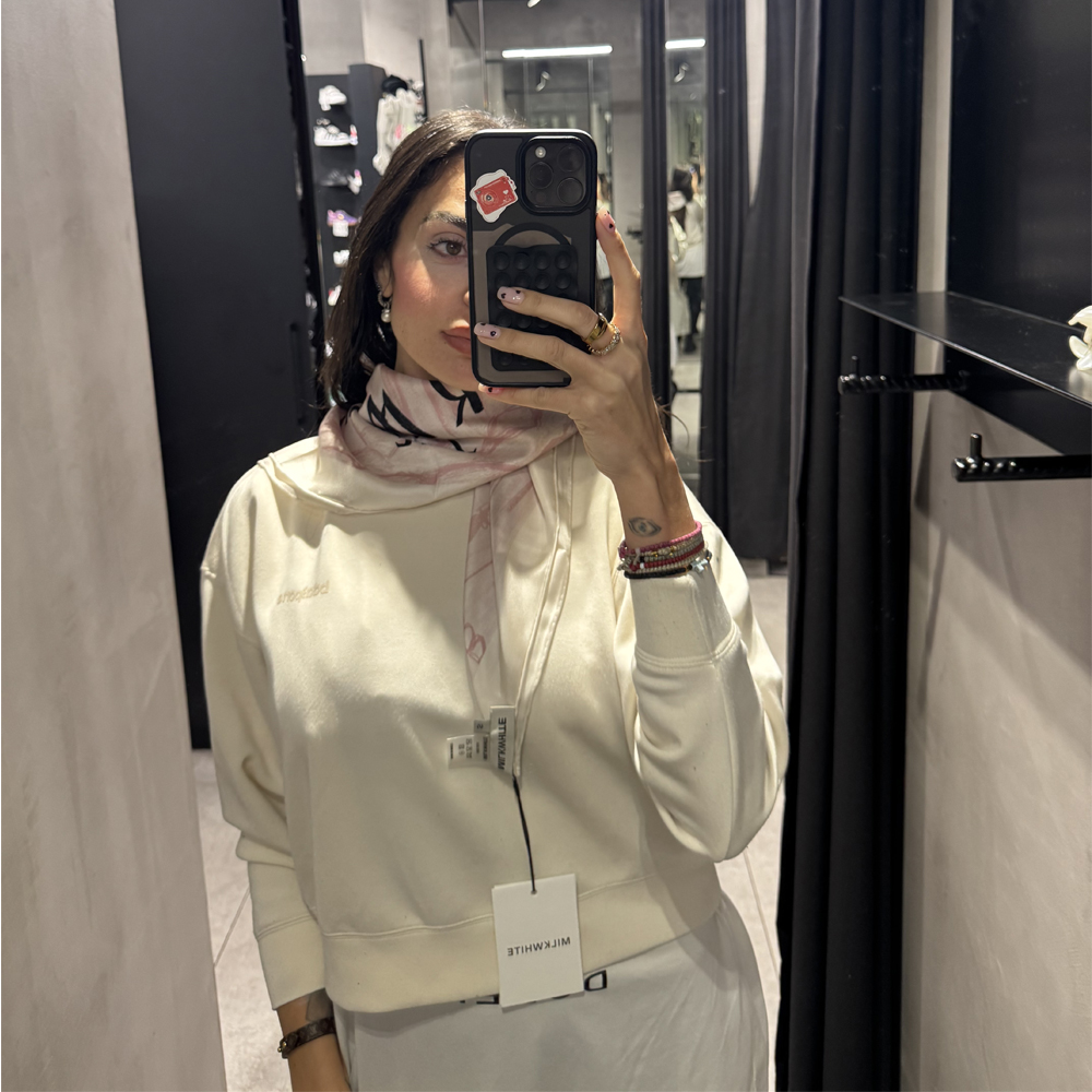 MILKWHITE Γυναικείο  Μεταξωτό Μαντήλι - Multi