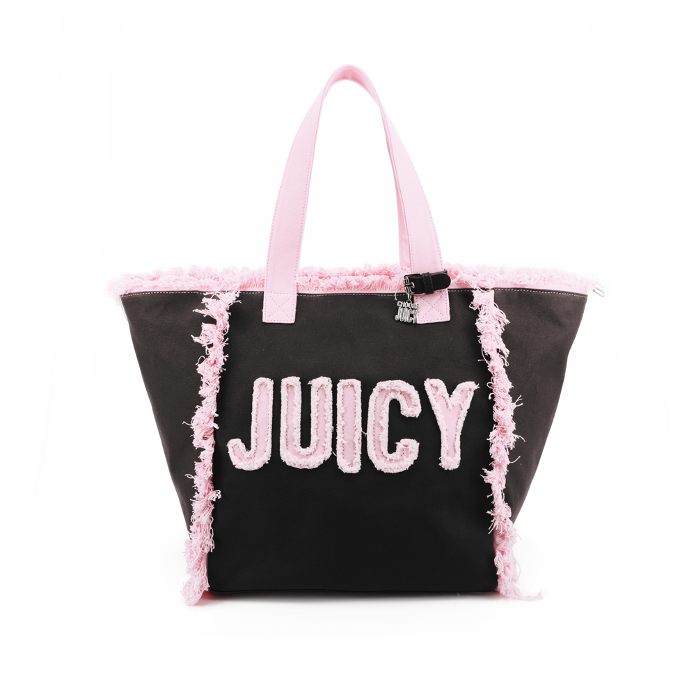 JUICY COUTURE Mirna Beach Shopping Γυναικεία Τσάντα 'Ωμου - Μαύρο